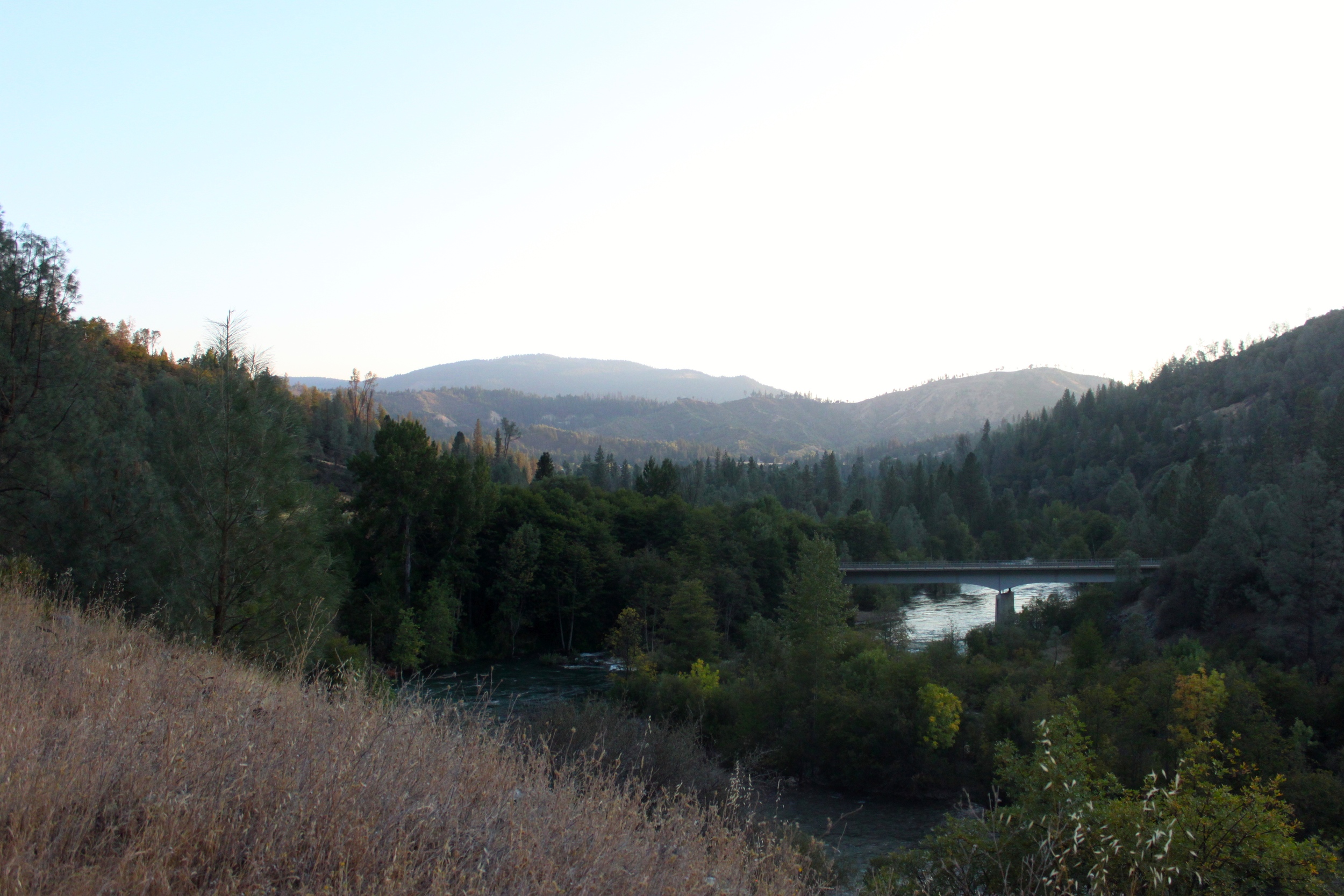 Trinity River near the Lewiston Hatchery