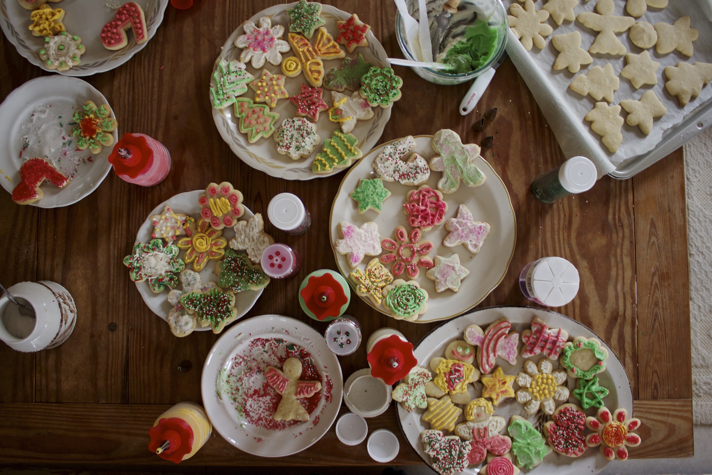COOKIE CUTTERS AND PINK SPRIINKLES
