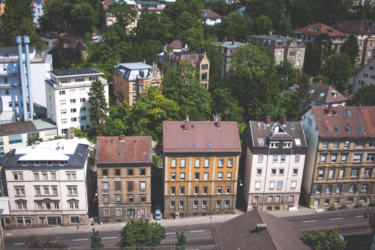 THE VIEW FROM OUR FLAT