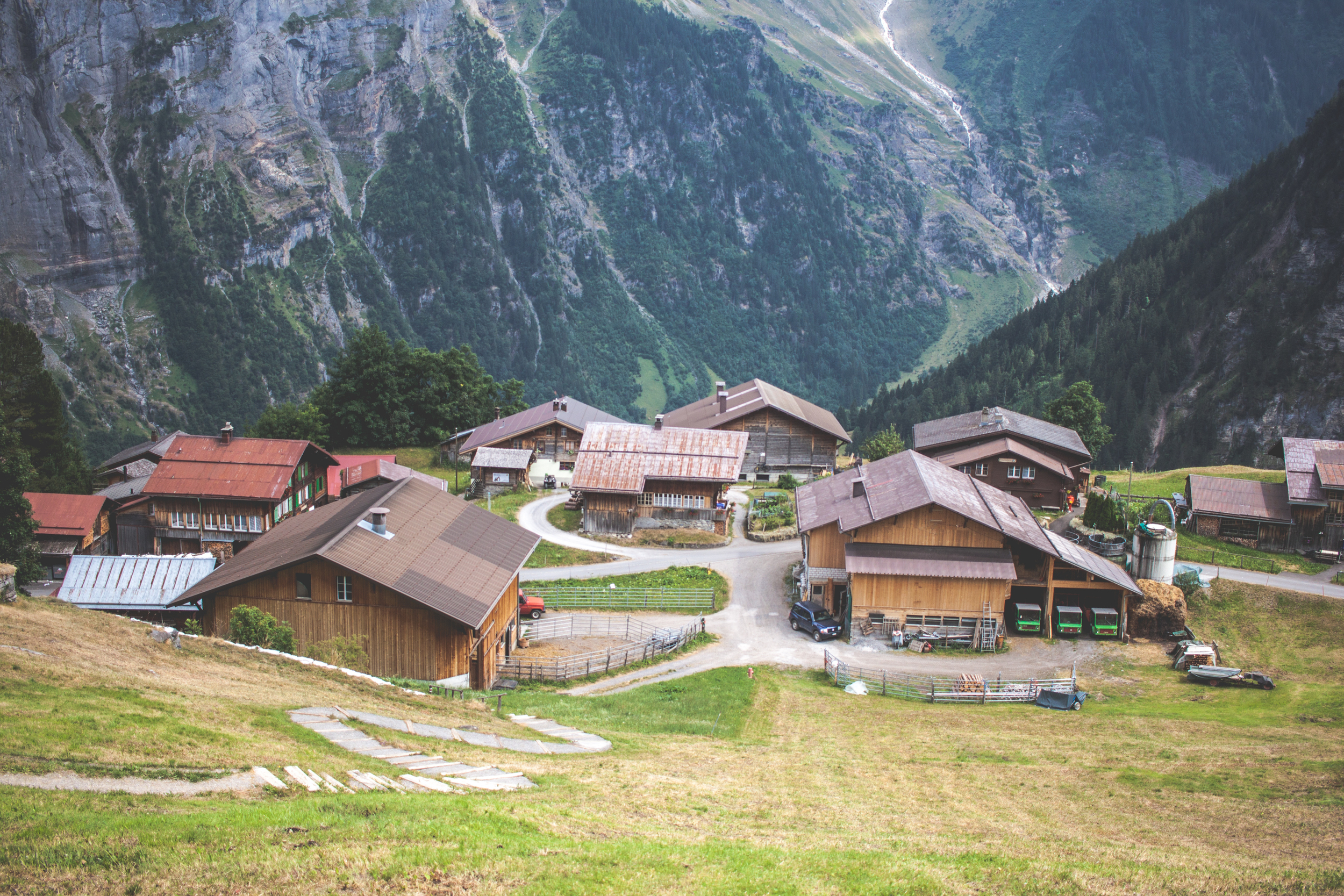 GIMMELWALD AND OTHER MOUNTAIN TOWNS